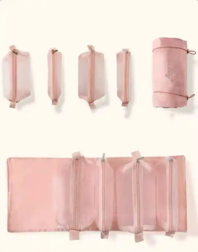 Cosmetiquera Desenrrollable 4 En 1