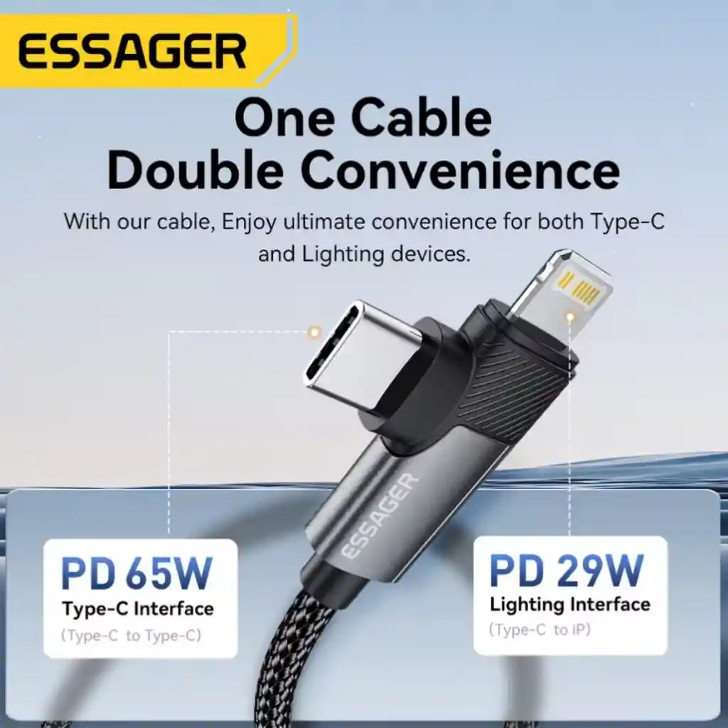 Cable Lightning Carga Rapida Certificado Mfi Para Iphon
