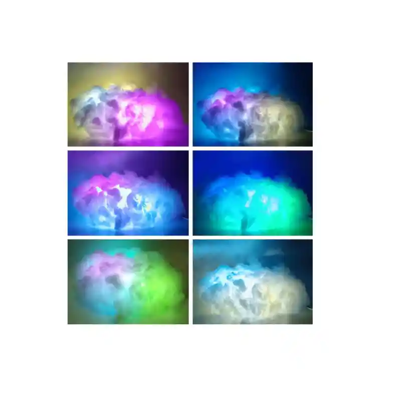 Kit De Luz De Rayos De Nube Grande 3d, Sincronizacion De Mus