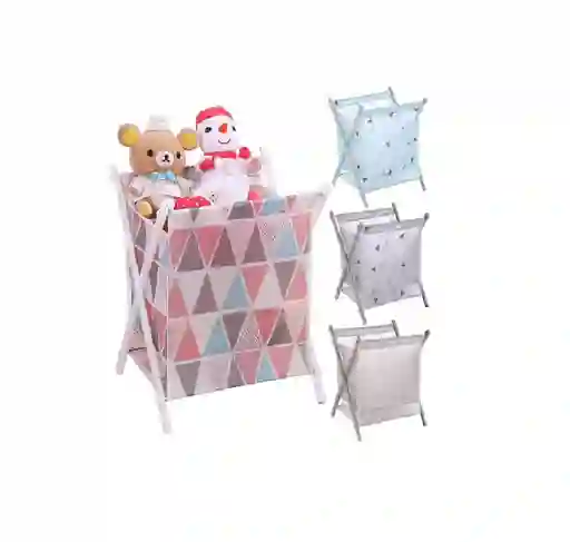 Canasta Cesto Para Ropa Sucia Organizador Juguetes Plegable