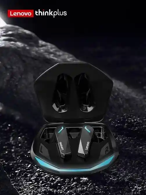 Audífonos Lenovo Thinkplus Gm2pro Inalámbrico Gaming Deportivos Negro
