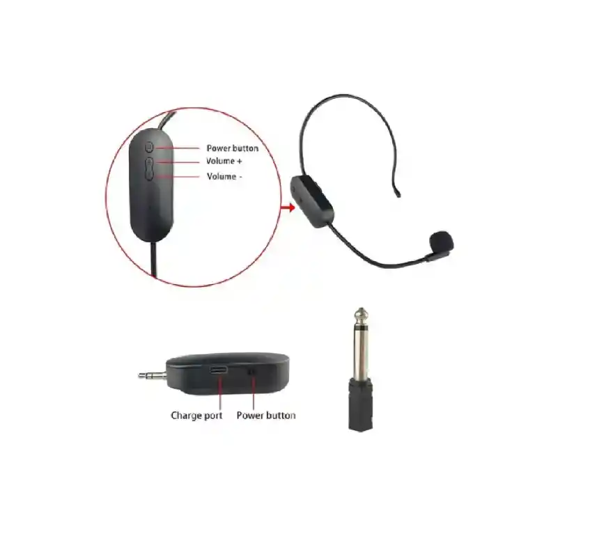 Set X2 Microfonos De Diadema Inalambrico Bluetooth Plug 3.5
