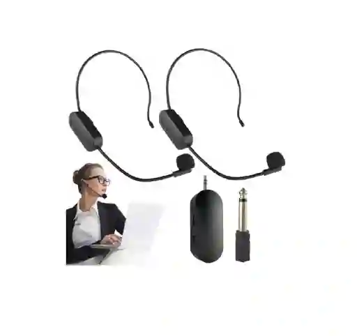 Set X2 Microfonos De Diadema Inalambrico Bluetooth Plug 3.5