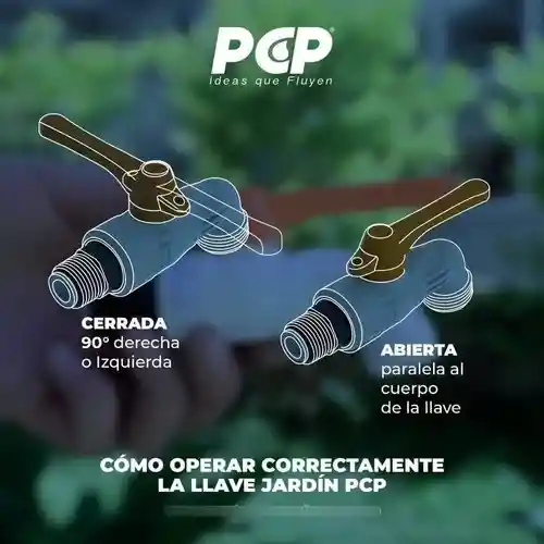 Llave Jardin Pcp 1/2"