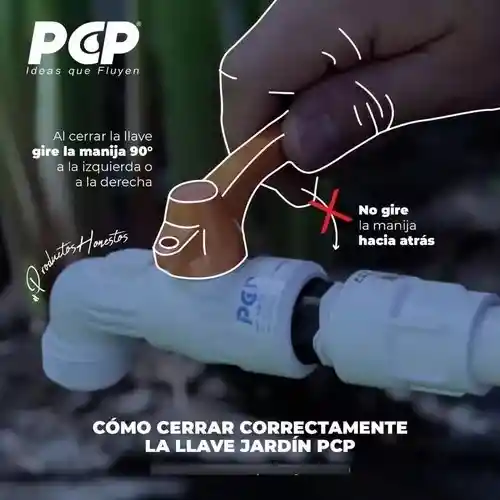 Llave Jardin Pcp 1/2"