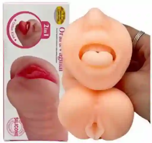 2 En 1 Vagina Boca