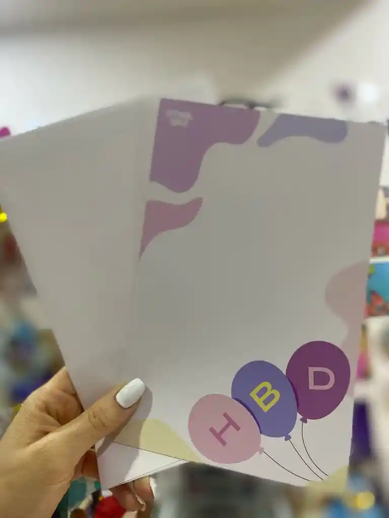 Tarjeta De Cumpleaños Mediana
