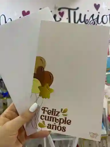 Tarjeta De Cumpleaños Mediana