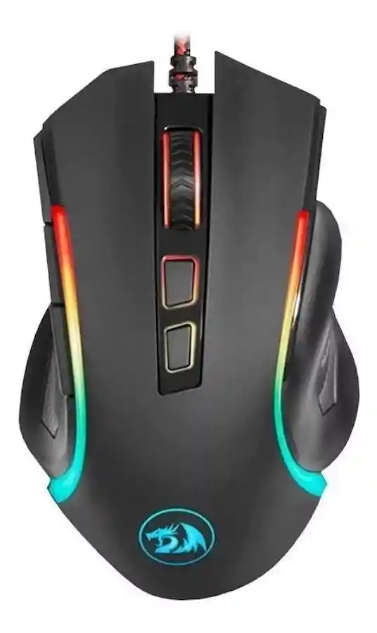 Mouse Gamer De Juego Redragon Griffin M607 Negro