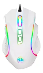 Mouse Gamer Redragon M607w Griffin Blanco