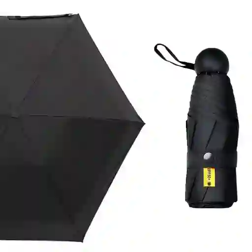 Sombrilla Mini Paraguas De Bolsillo Con Funda Y Filtro Uv
