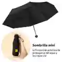 Sombrilla Mini Paraguas De Bolsillo Con Funda Y Filtro Uv