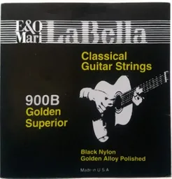 Cuerda Para Guitarra Ozeki Black Nylon B-900