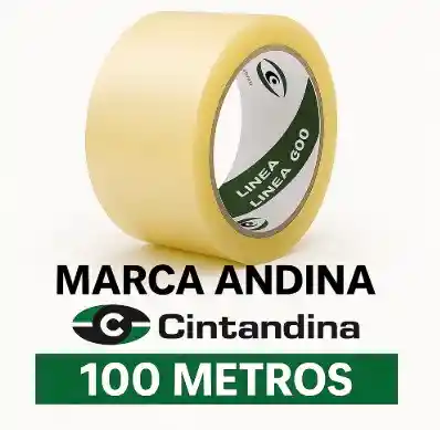 Cinta Transparente Gruesa O Ancha X 100 Mts