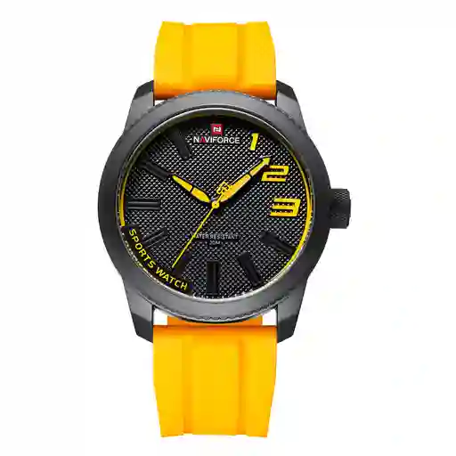 Reloj Naviforce Casual Nf9202t Crono Hombre Goma + Estuche