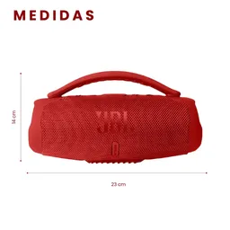Parlante Mini Boom Box Bluetooth Jbl Inalámbrico Rojo Replic 1.1 Innovo Tech