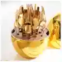 Kit De Cubiertos Con Estuche - Elegancia En Huevo Dorado