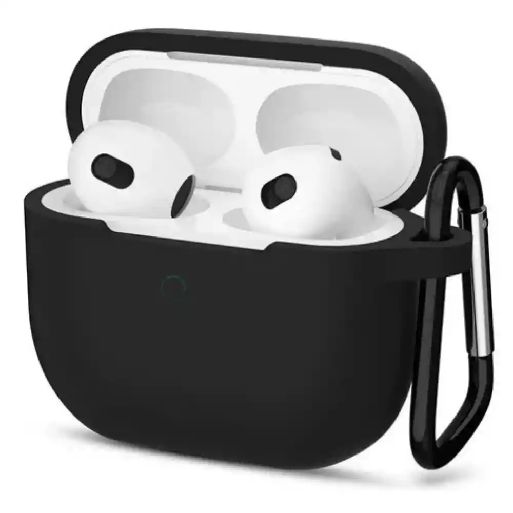 Estuche Funda Protector Para Airpods 3 Negro