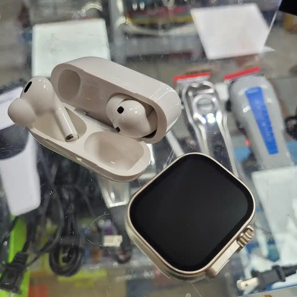 Combo Reloj + Auriculares