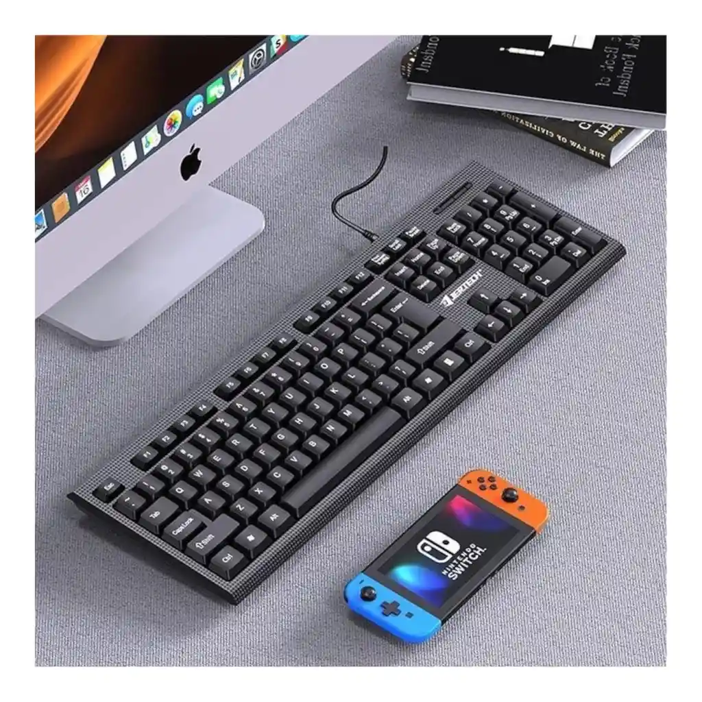 Combo Teclado Y Mouse Para Computador Alambrico Km160