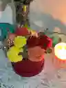 Bouquet Rosas Eternas En Velas