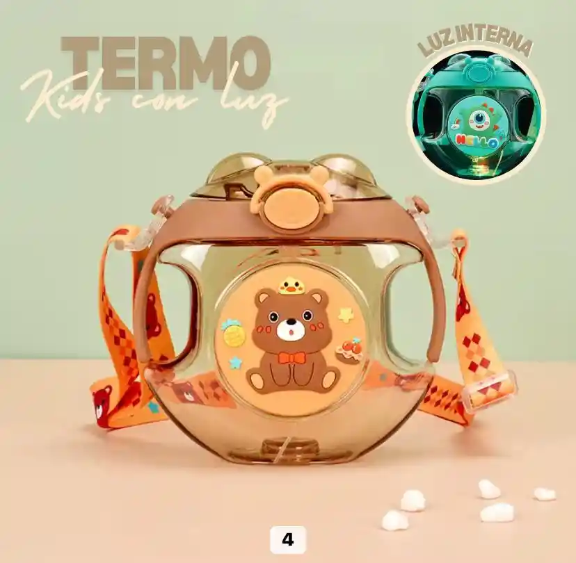 Termo Kids Con Luz