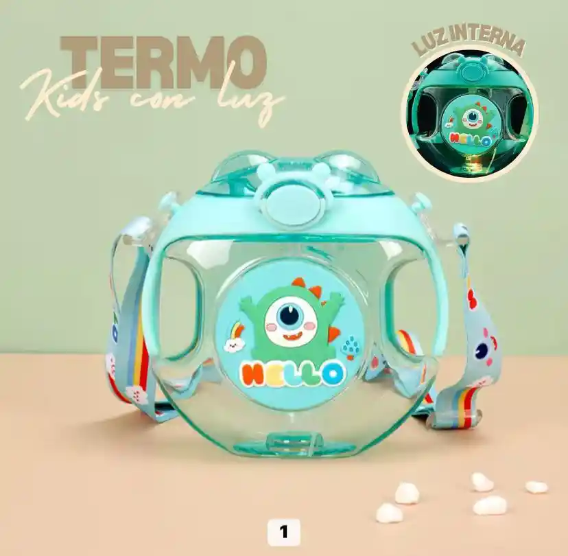 Termo Kids Con Luz