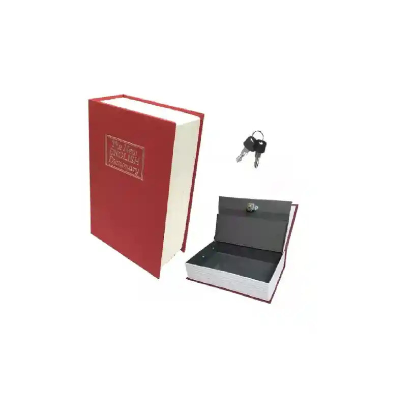 Caja Fuerte Con Forma De Libro De Simulación Con Llave