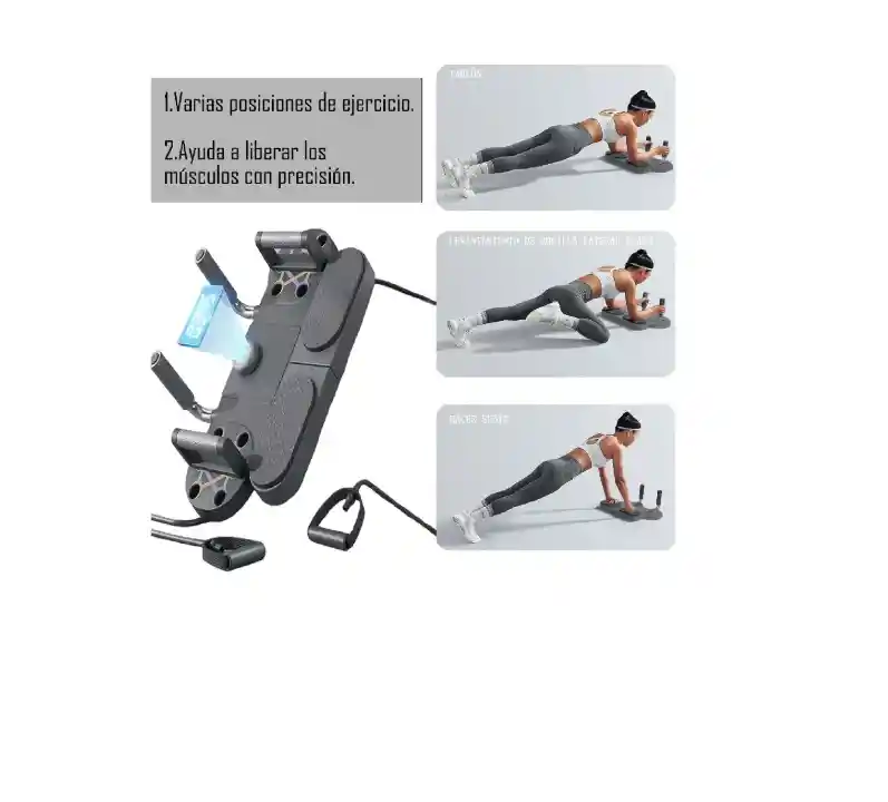 Tabla 5en1 Multifuncional Fitnes Gym Con Cronometro