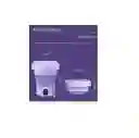 Lavadora Portátil Mini De 8 Litros, Secadora Giratoria