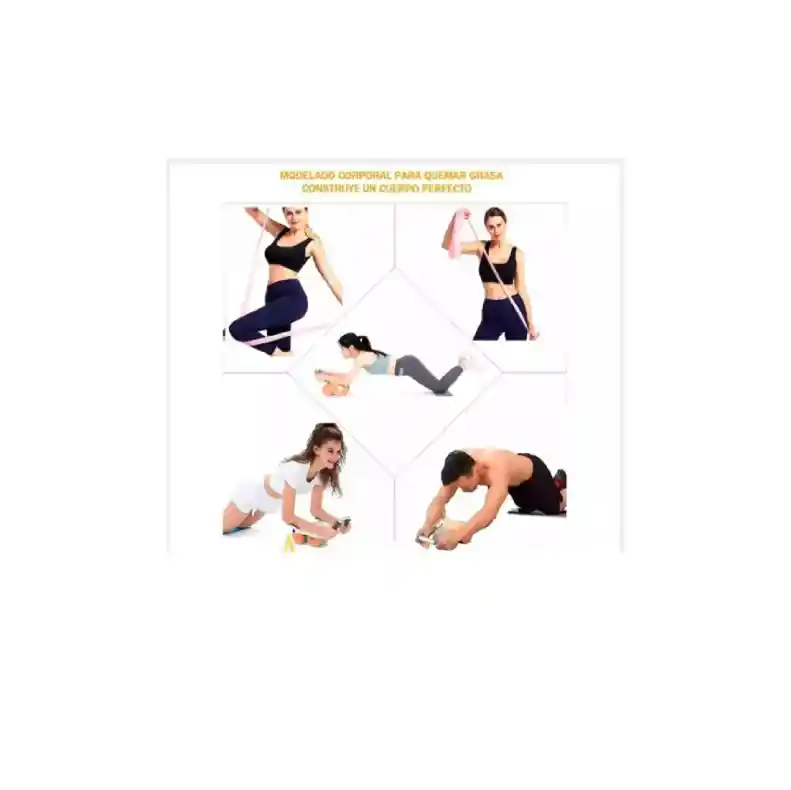Fitness Rueda Ventral Rodillo De Ejercicio Lumbar