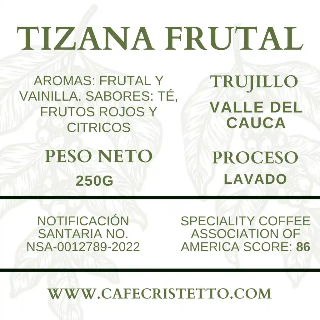 Tizana Frutal Drips 12g X5 Unidades
