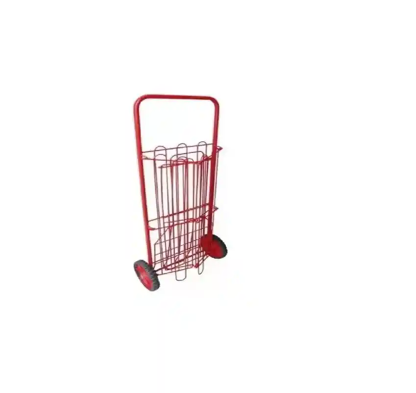 Carro De Mercado Plegable Metálico