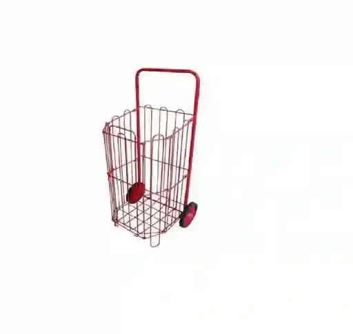 Carro De Mercado Plegable Metálico