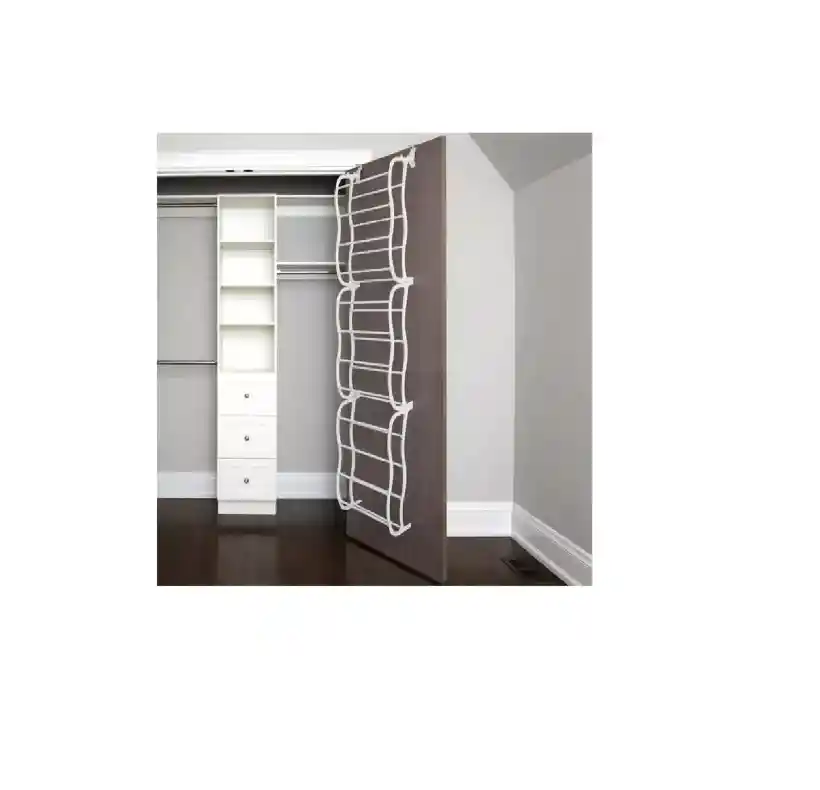 Organizador De Zapatos Zapatero Colgante Para Puerta 36 Par Color Blanco