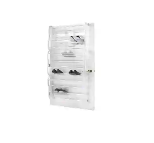 Organizador De Zapatos Zapatero Colgante Para Puerta 36 Par Color Blanco