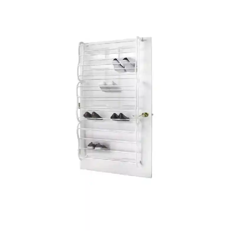 Organizador De Zapatos Zapatero Colgante Para Puerta 36 Par Color Blanco