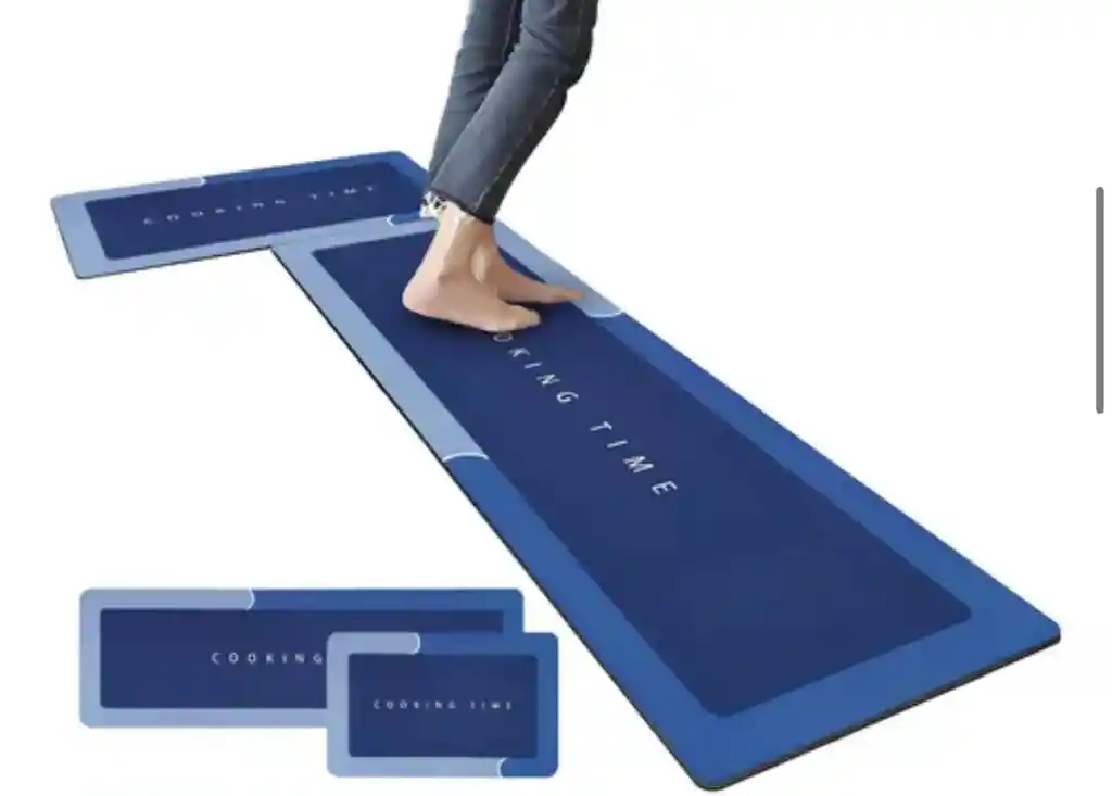 Tapete Alfombra Cocina Absorbente Y Antideslizante Juego X2