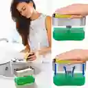Dispensador De Jabón Para Cocina Hogar Con Jabonera