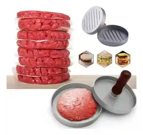 Molde Prensa Para Carne Hamburguesa Cocina Asado