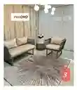 Tapete Decorativo Antideslizante Diseño Persa Three 2 Mt X 1.5 Mt Innovo