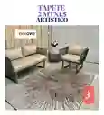 Tapete Decorativo Antideslizante Diseño Persa Three 2 Mt X 1.5 Mt Innovo