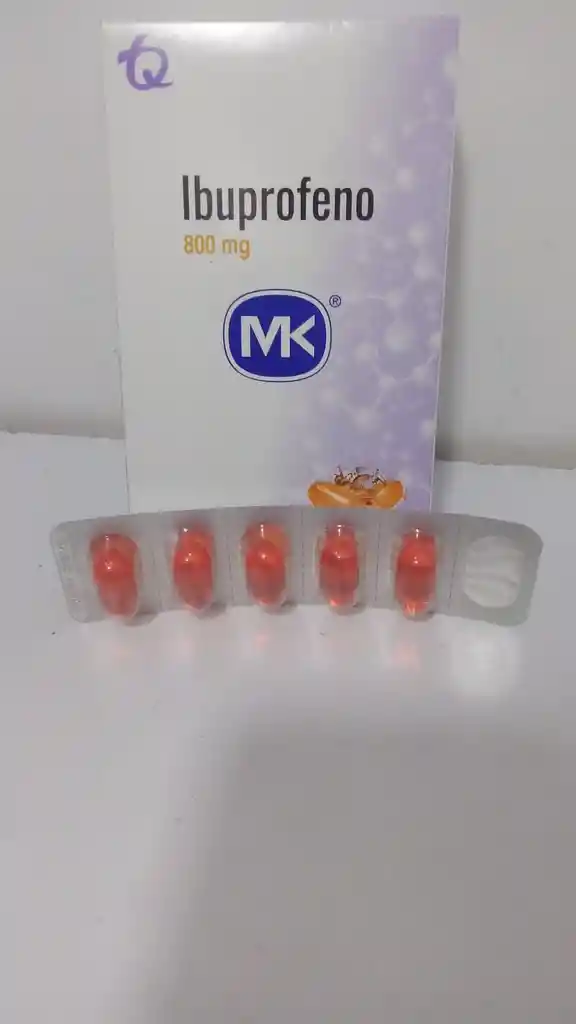 Ibuprofeno 800 X 5 Caps Liquidas