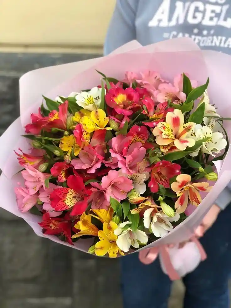 Bouquet Mix De Astromelias