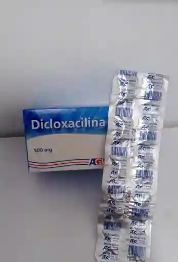 Dicloxacilina500 Mg X 10 Caps