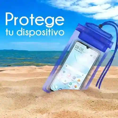 Estuche Impermeable Para Celular Universal / Forro Para Celular Sumergible
