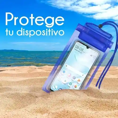 Estuche Impermeable Para Celular Universal / Forro Para Celular Sumergible