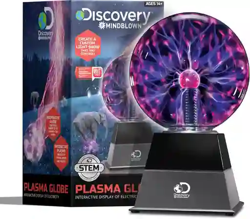 Lámpara Globo Plasma Interactivo Discovery Para Escritorio