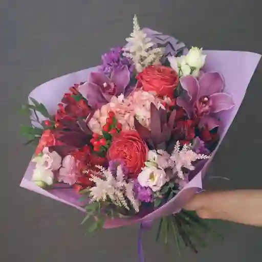 Bouquet De Mix De Flores Colorido