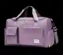 Bolso Morral Viajero Impermeable Gran Capacidad - Lila